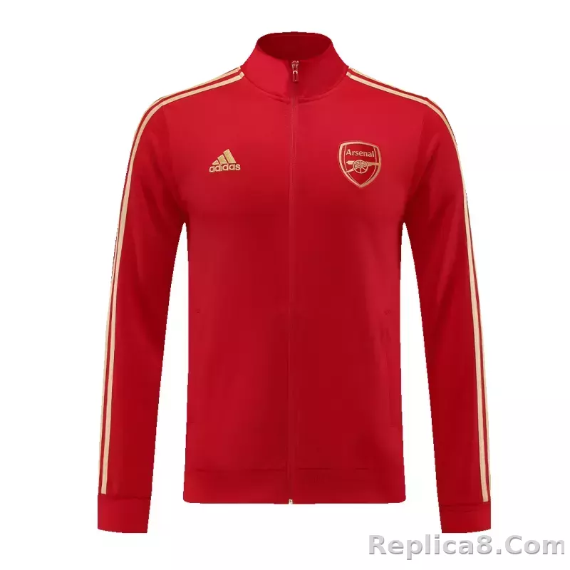 Arsenal Training Kit (Jacket+Pants) Red 2023/24 - detail