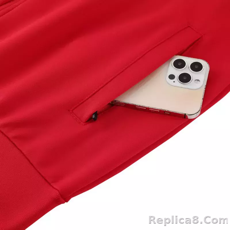 Arsenal Training Kit (Jacket+Pants) Red 2023/24 - detail