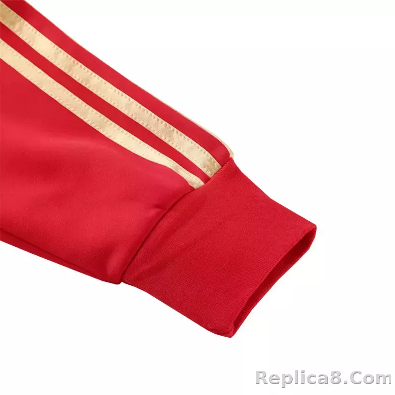 Arsenal Training Kit (Jacket+Pants) Red 2023/24 - detail