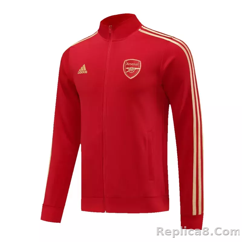 Arsenal Training Kit (Jacket+Pants) Red 2023/24 - detail