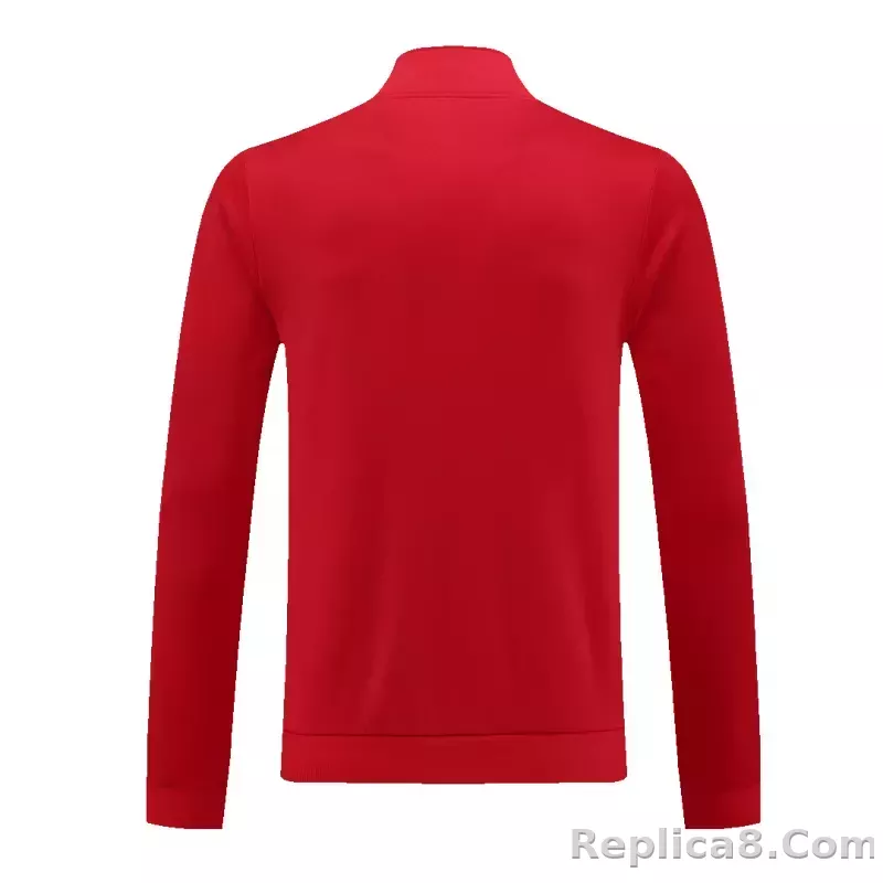Arsenal Training Kit (Jacket+Pants) Red 2023/24 - detail