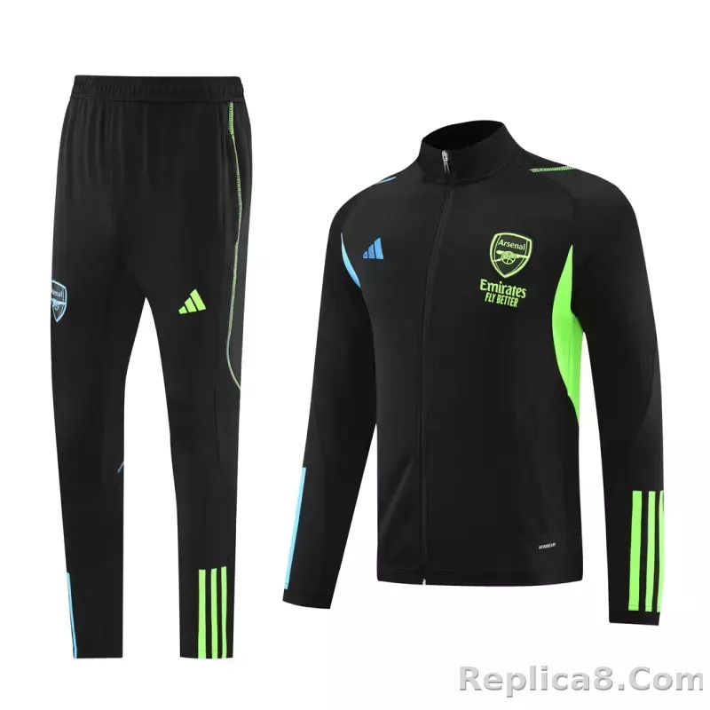 Arsenal Training Jacket Kit (Jacket+Pants) Black 2023/24