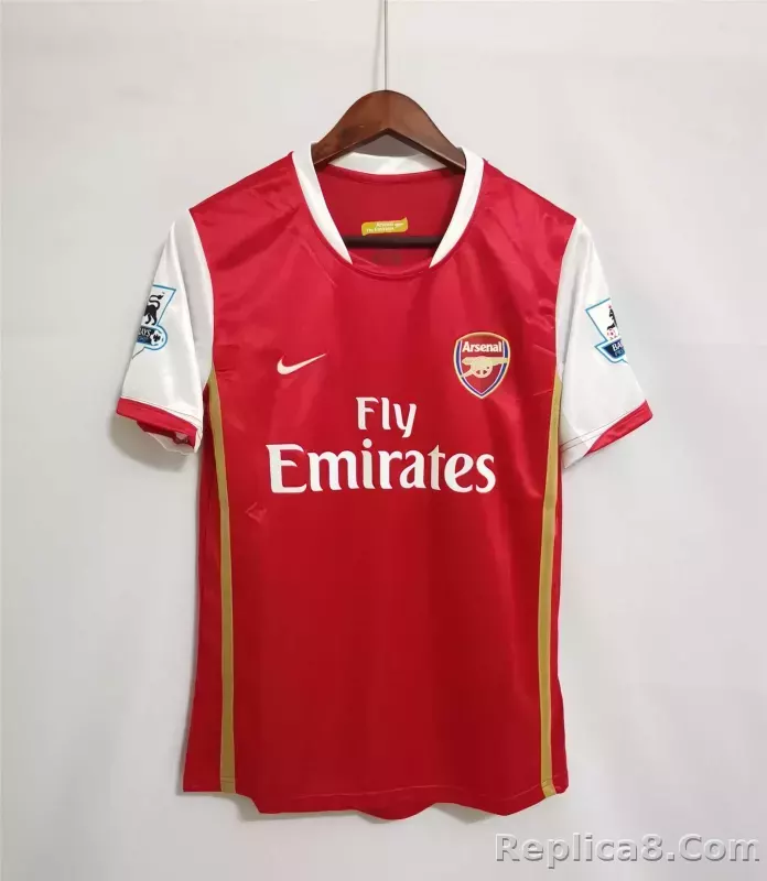 2006-2007 Arsenal Home Retro Version Jersey