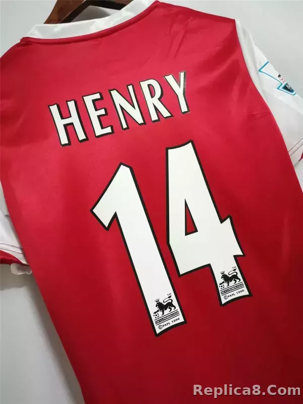2006-2007 Arsenal Home Retro Version Jersey - detail