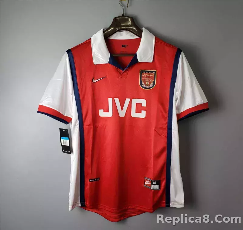 1998-1999 Arsenal Home Retro Version Jersey