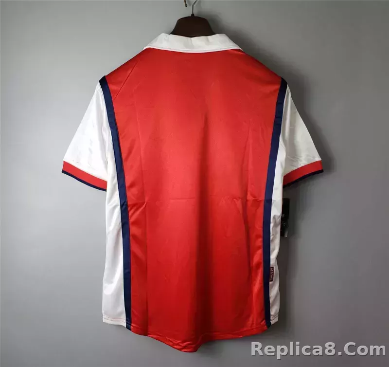 1998-1999 Arsenal Home Retro Version Jersey - detail
