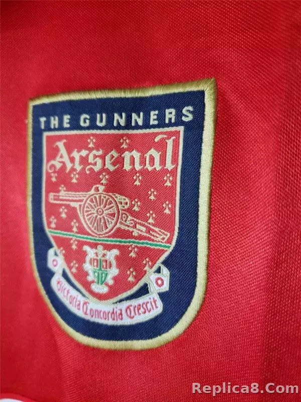 1998-1999 Arsenal Home Retro Version Jersey - detail