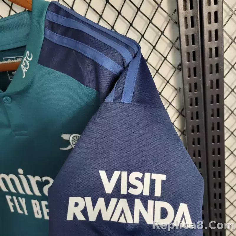 23-24 Arsenal Third Away Fan Version Jersey - detail