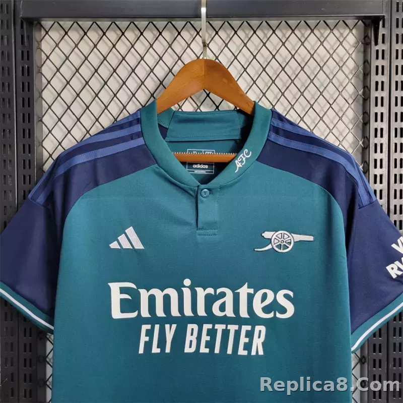 23-24 Arsenal Third Away Fan Version Jersey - detail