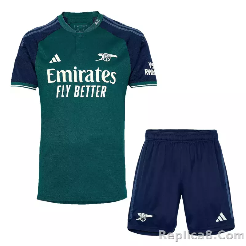23-24 Arsenal Third Away Whole Kit(Jersey+Shorts+Socks) - detail