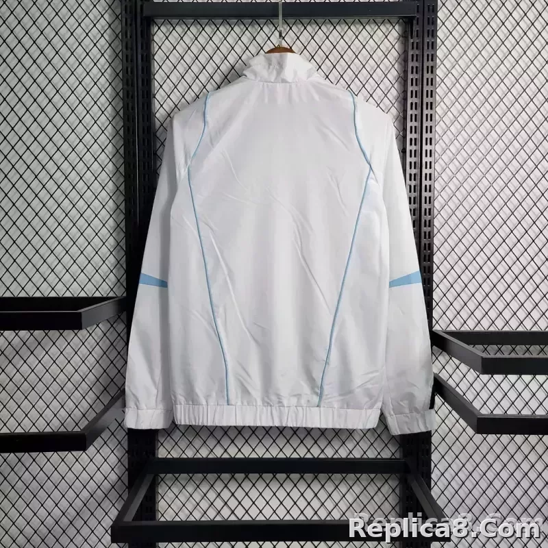 2023 Arsenal Soccer Jersey Windbreaker white - detail
