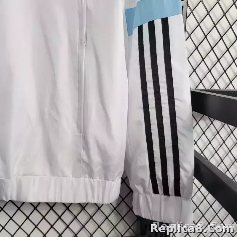 2023 Arsenal Soccer Jersey Windbreaker white - detail
