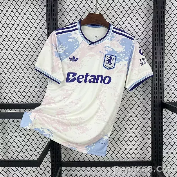 25-26 Aston Villa Away Soccer Jersey