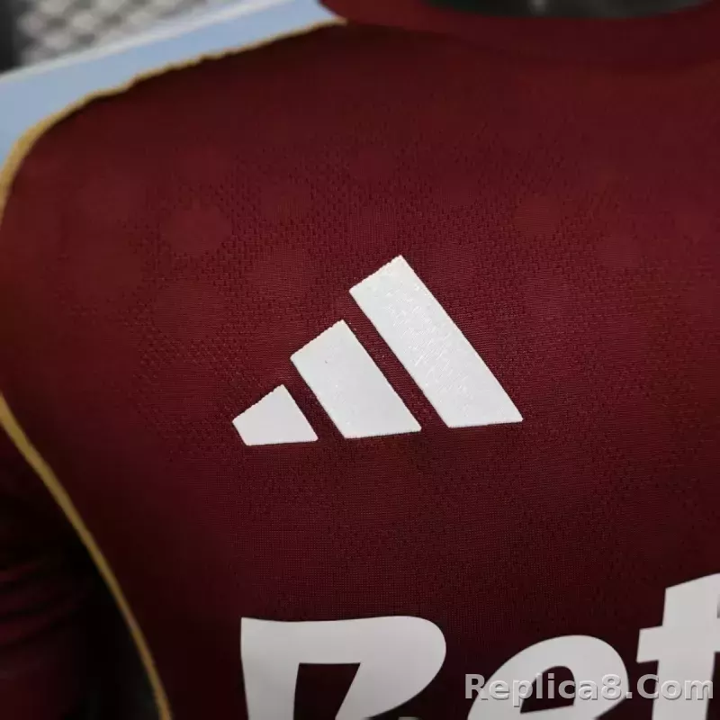 25-26 Aston Villa Home Soccer Jersey Player Version - detail