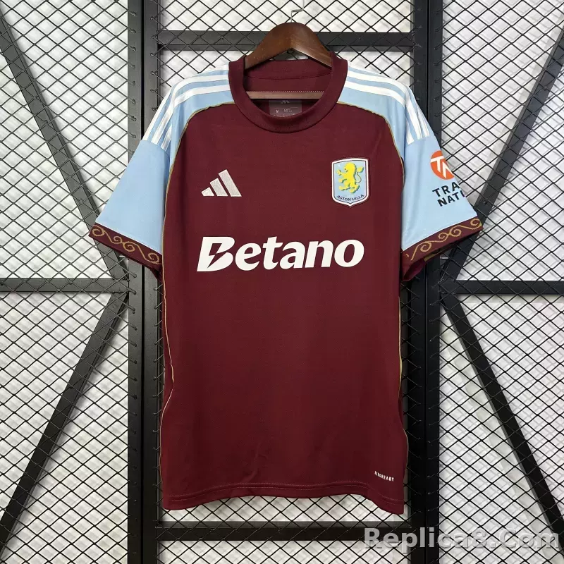 25-26 Aston Villa Home Soccer Jersey