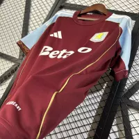 25-26 Aston Villa Home Soccer Jersey - view 7