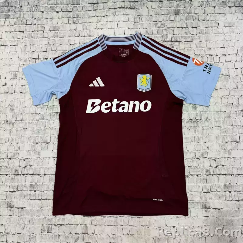 24-25 Aston Villa Home Soccer Jersey