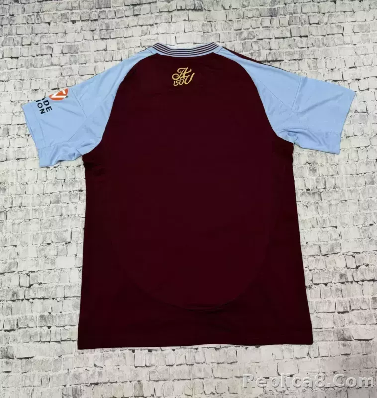 24-25 Aston Villa Home Soccer Jersey - detail