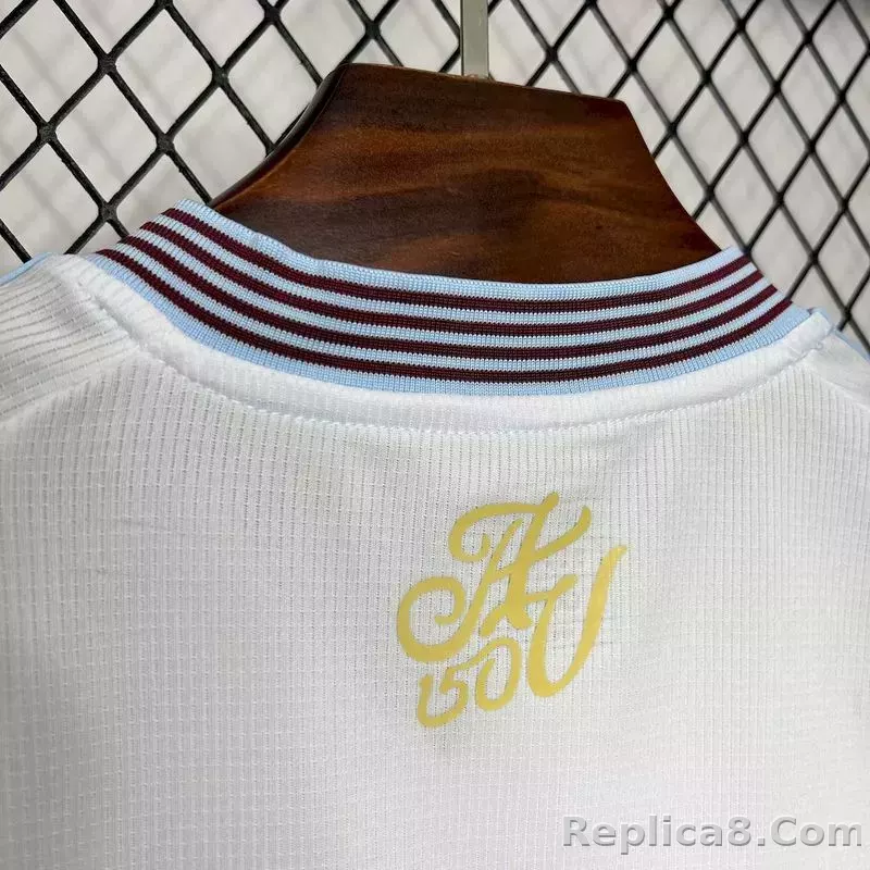 24-25 Aston Villa Away Soccer Jersey - detail