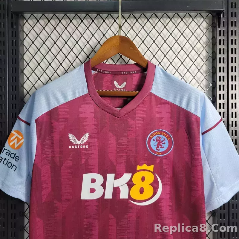 23-24 Aston Villa Home Fan Version Jersey - detail