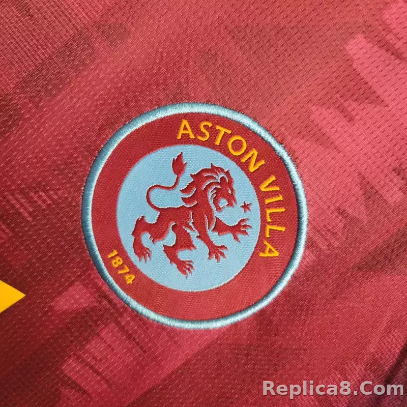 23-24 Aston Villa Home Fan Version Jersey - detail