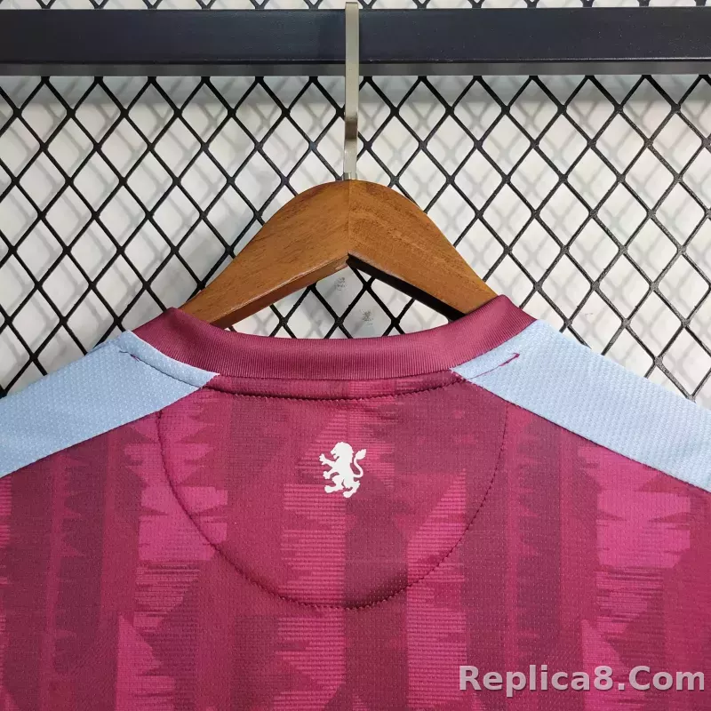 23-24 Aston Villa Home Fan Version Jersey - detail