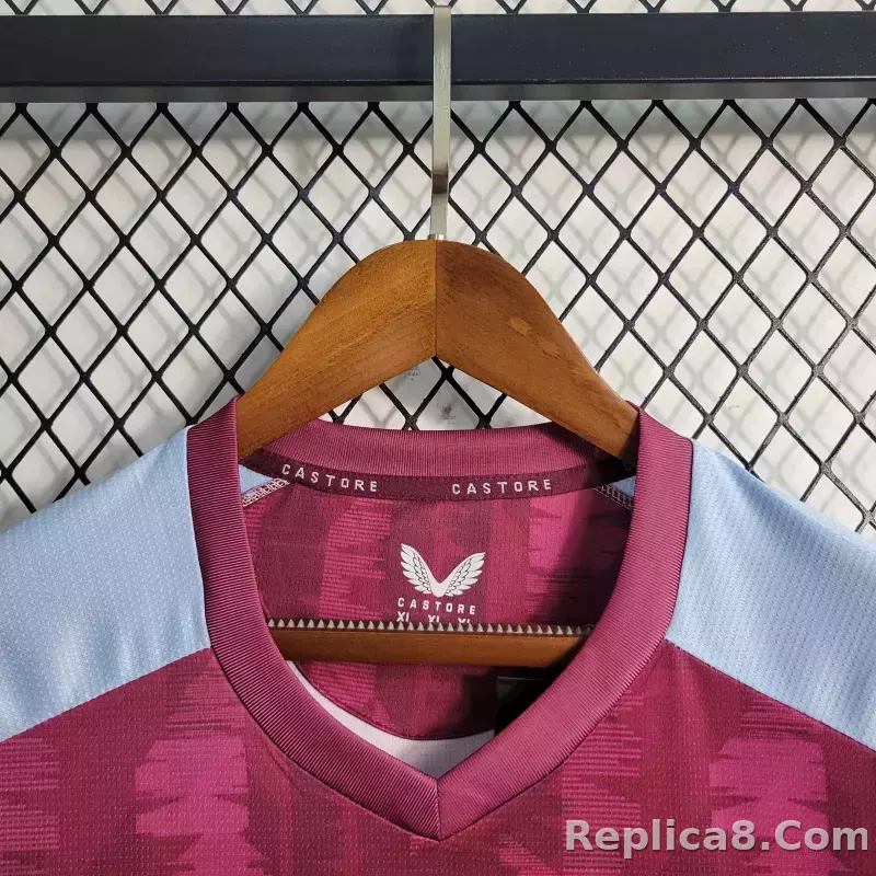 23-24 Aston Villa Home Fan Version Jersey - detail