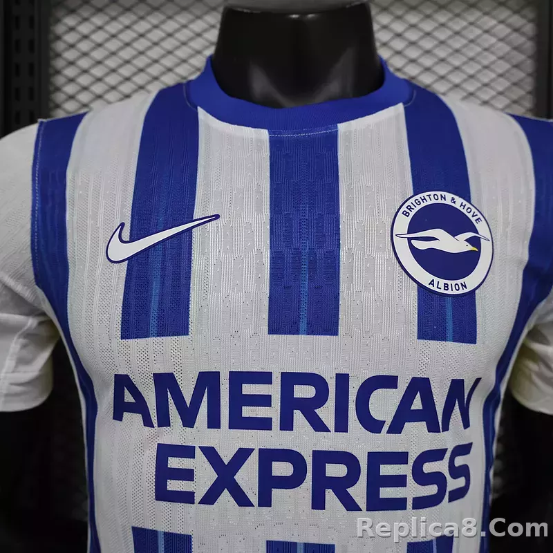 24-25 Brighton & Hove Albion Home Jersey Player Version - detail