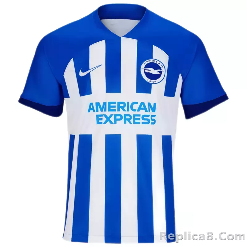 23-24 Brighton & Hove Albion Home Kit (Jersey+Shorts) - detail
