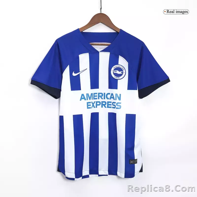 23-24 Brighton & Hove Albion Home Kit (Jersey+Shorts) - detail
