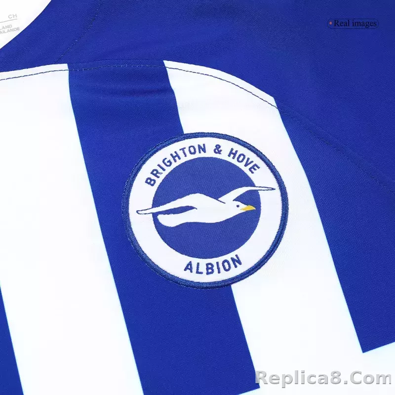 23-24 Brighton & Hove Albion Home Kit (Jersey+Shorts) - detail