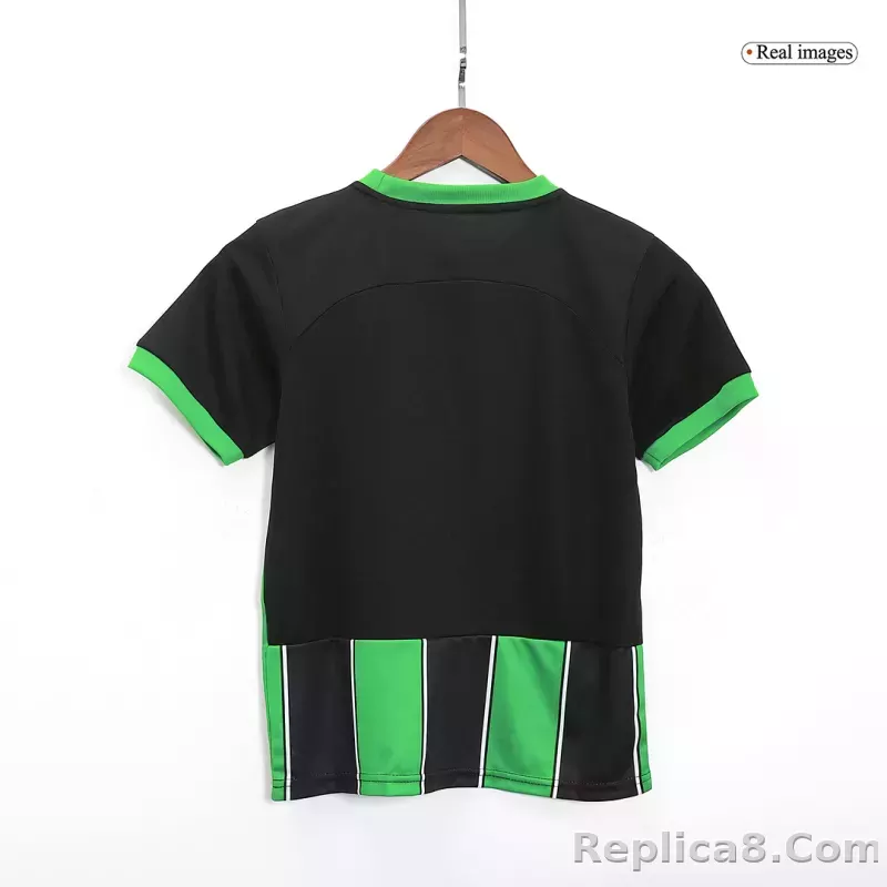 23-24 Brighton & Hove Albion Away Kids Kit (Jersey+Shorts) - detail