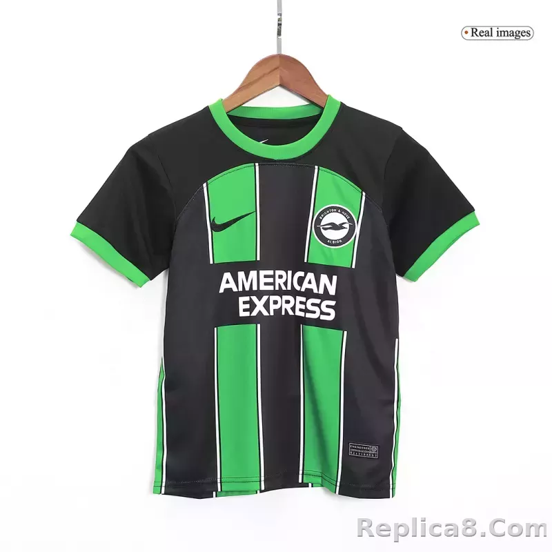 23-24 Brighton & Hove Albion Away Kids Kit (Jersey+Shorts) - detail