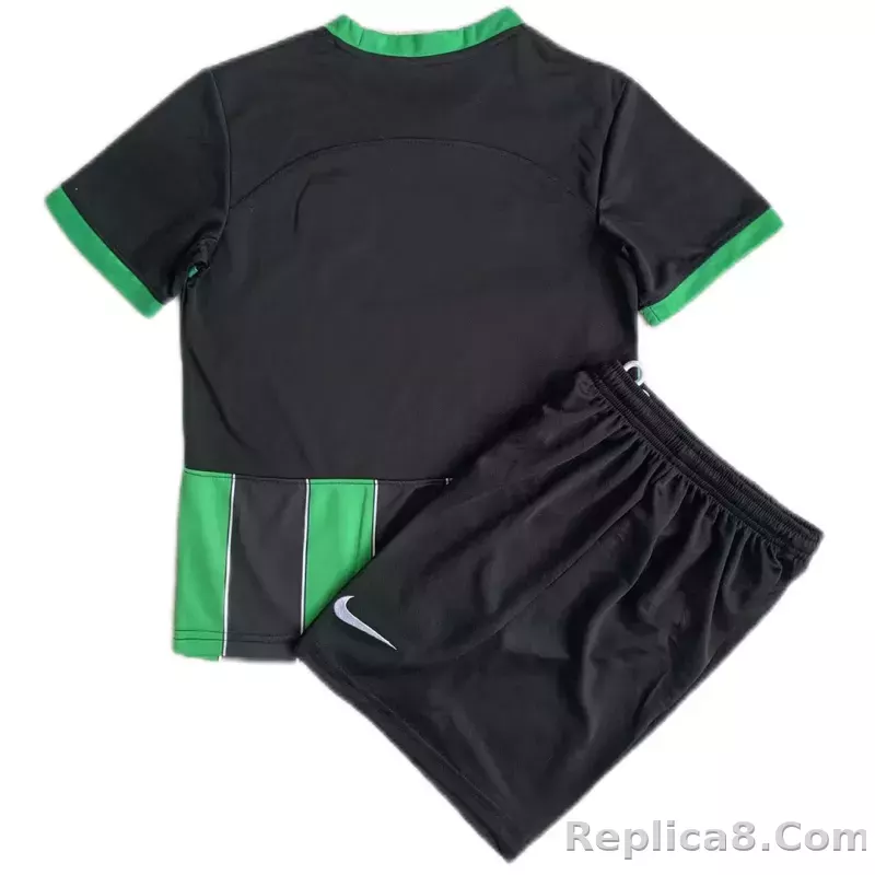 23-24 Brighton & Hove Albion Away Kids Kit (Jersey+Shorts) - detail