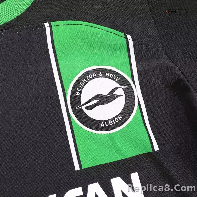 23-24 Brighton & Hove Albion Away Kids Kit (Jersey+Shorts) - detail
