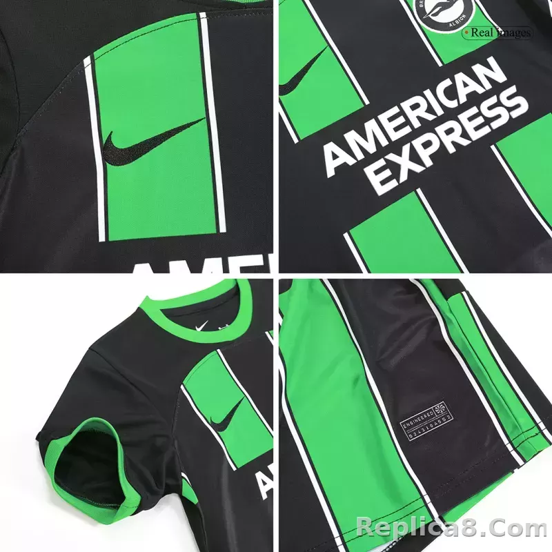 23-24 Brighton & Hove Albion Away Kids Kit (Jersey+Shorts) - detail