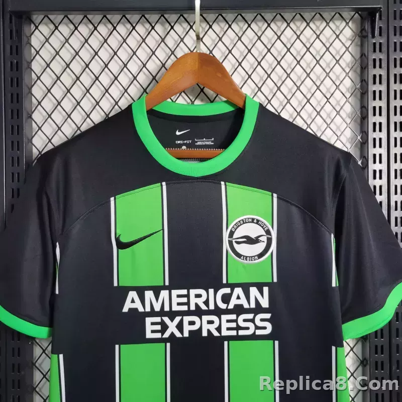 23-24 Brighton & Hove Albion Away Fan Version Jersey - detail