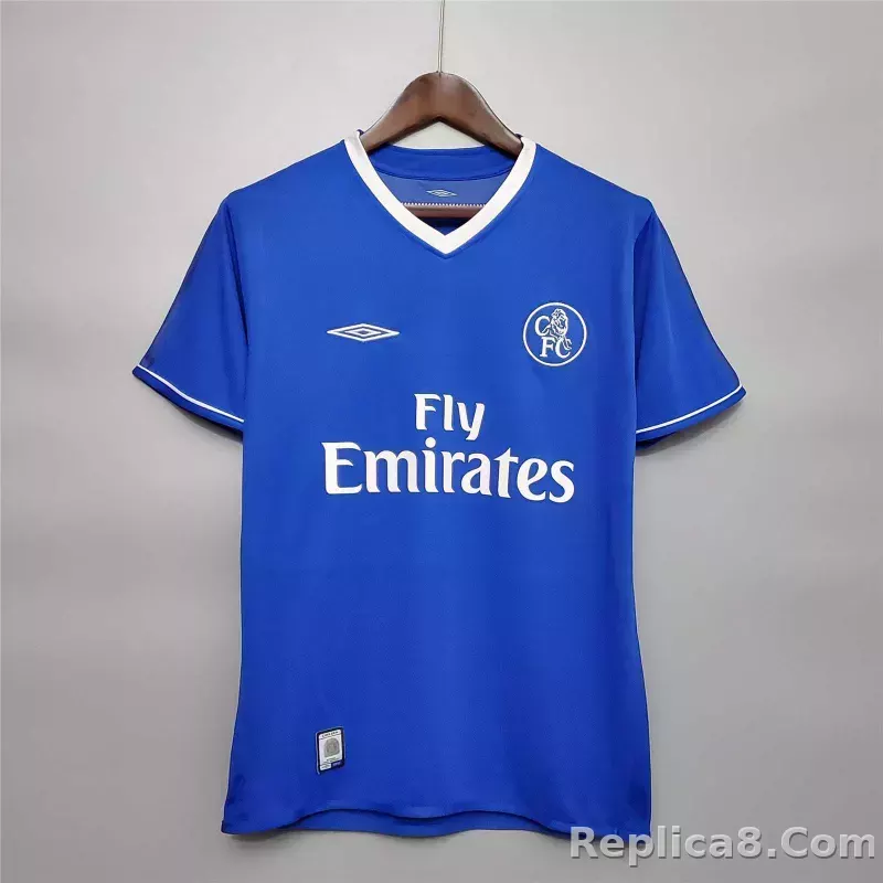 2003-05 Chelsea Home Retro Soccer Jersey