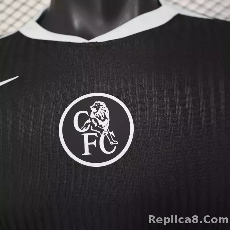 25-26 Chelsea Third Away Player Version Soccer Jersey Long Sleeve - detail