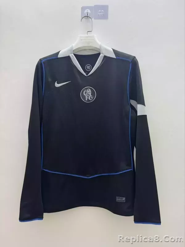 25-26 Chelsea Third Away Soccer Jersey Long Sleeve