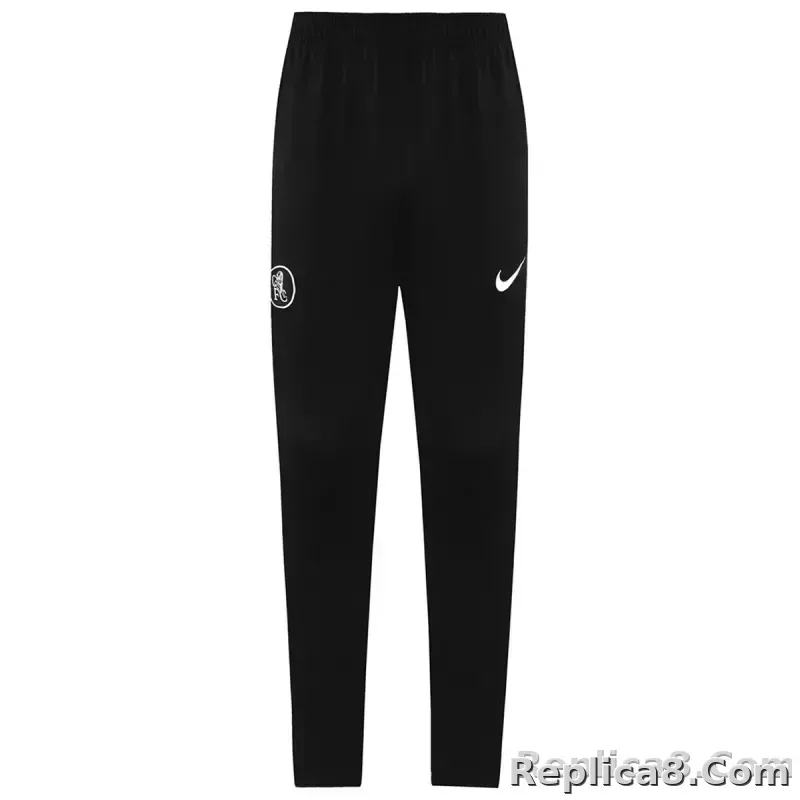 25-26 Chelsea Training Tracksuit Kit(Jacket+Pants) Black - detail