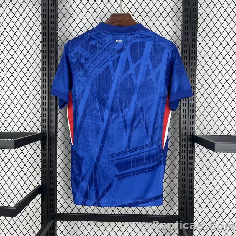 25-26 Chelsea Home Soccer Jersey - detail