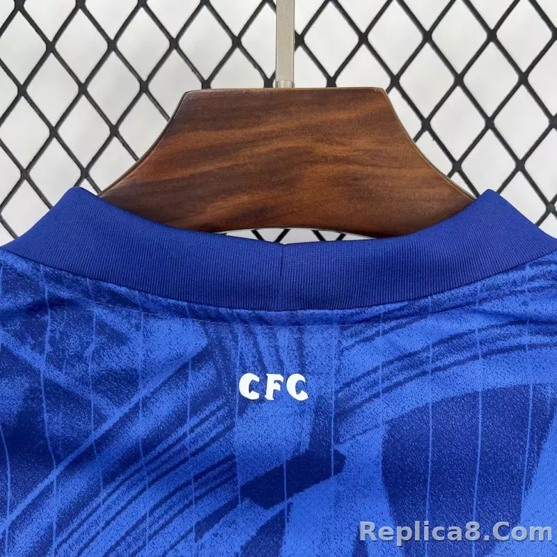 25-26 Chelsea Home Soccer Jersey - detail