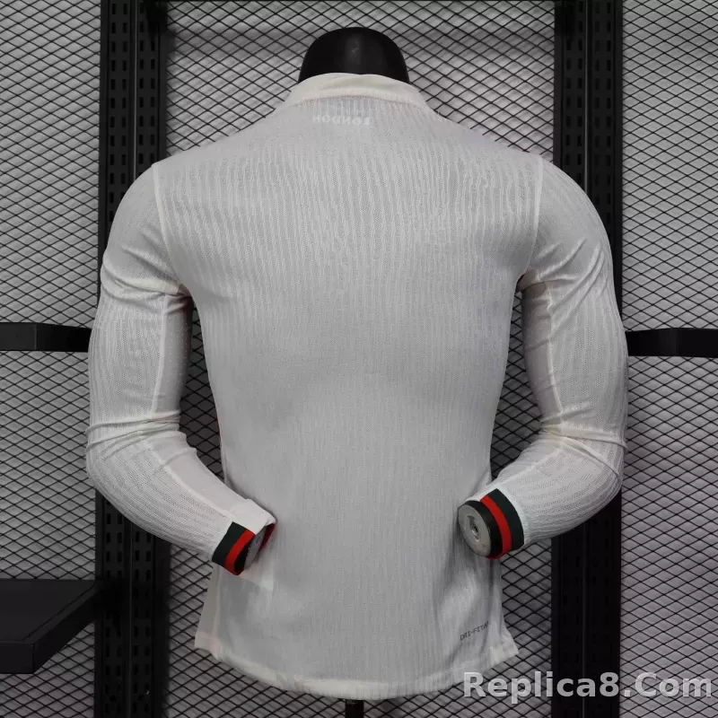 25-26 Chelsea Away Player Version Soccer Jersey Long Sleeve - detail