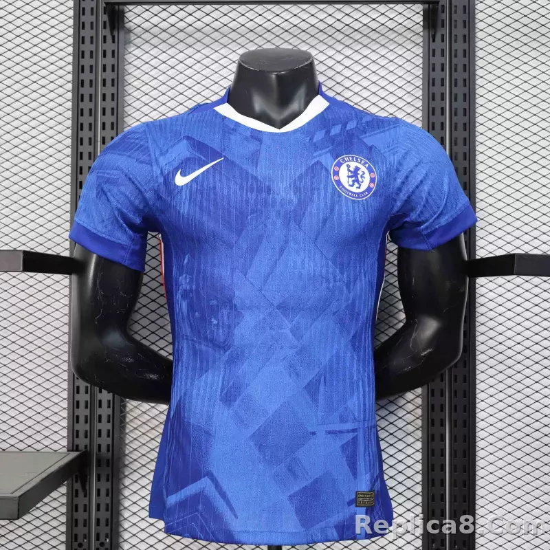 25-26 Chelsea Home Player Version Soccer Jersey