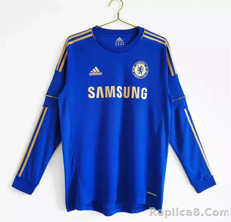 2012-13 Chelsea Home Retro Jersey Long Sleeve