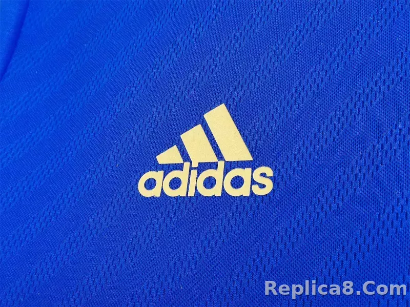 2012-13 Chelsea Home Retro Jersey Long Sleeve - detail