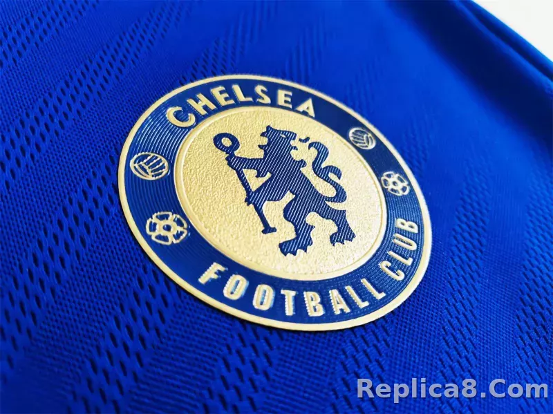 2012-13 Chelsea Home Retro Jersey Long Sleeve - detail