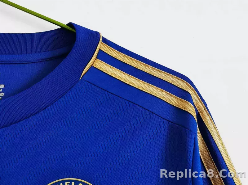 2012-13 Chelsea Home Retro Jersey Long Sleeve - detail