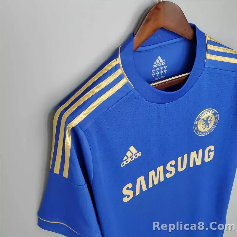 2012-13 Chelsea Home Retro Jersey - detail